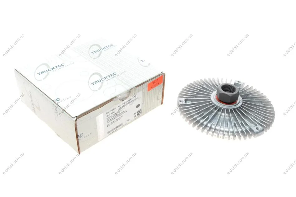 Муфта вентилятора BMW 3 (E36/E46)/ 5 (E34/E39)/ 7 (E38)/ X5 (E53)/ Z3 (E36) 2.0-3.2 88-07 M50/M52 TRUCKTEC 08.19.002 (фото 1)