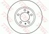 Диск гальмівний (1 шт.) BMW - HARTGE 520i/520i Touring/525d/525d Touring/525i/525i Touring/530i TRW DF2556 (фото 1)