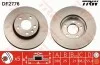 Диск тормозной (1 шт.).) FORD (Europe) - SEAT - VOLKSWAGEN Galaxy/Galaxy Van/Alhambra/A TRW DF2776 (фото 3)