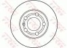 Диск гальмівний (1 шт.) AUDI - SEAT - SKODA - VOLKSWAGEN A2/A3/TT/Cordoba/Ibiza/Leon/Toledo/Fab TRW DF2805 (фото 1)