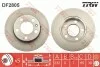 Диск гальмівний (1 шт.) AUDI - SEAT - SKODA - VOLKSWAGEN A2/A3/TT/Cordoba/Ibiza/Leon/Toledo/Fab TRW DF2805 (фото 2)