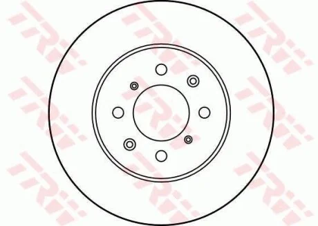 Диск гальмівний (1 шт.) HONDA - LOTUS - MG - ROVER Civic/Civic Aerodeck/Civic Coupe/Ci TRW DF3021