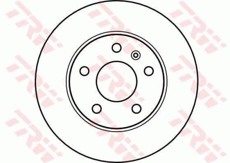Диск тормозной OPEL ASTRA H задн. (выр-во) TRW DF4051