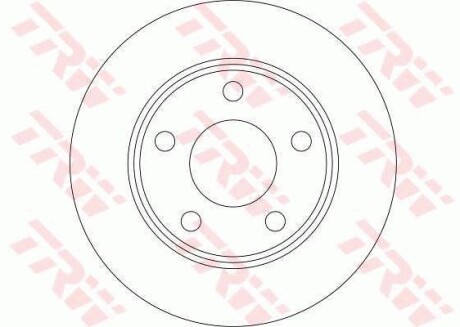 Тормозной диск TRW DF4126