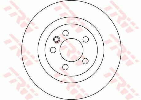 Гальмівний диск TRW DF4343S