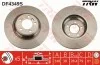 Диск тормозной BMW E60 E65 E66 TRW DF4349S (фото 1)
