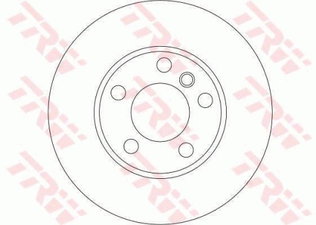 Гальмівний диск TRW DF4390S