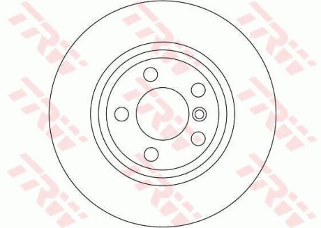 Гальмівний диск TRW DF4392S