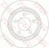 Диск гальмівний (1 шт.) MAZDA 3 R "04>> TRW DF4420 (фото 1)