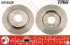 Диск гальмівний (1 шт.) MAZDA 3 R "04>> TRW DF4420 (фото 2)