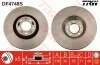 Диск гальмівний PEUGEOT 407/607 "F D=330mm "04-10 TRW DF4748S (фото 1)