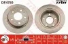 Диск тормозной (1 шт.).) CITROEN/FIAT/PEUGEOT Jumper/Ducato/Boxer "R D=300mm "06>> TRW DF4750 (фото 2)