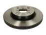 Диск тормозной (1 шт.) DAIHATSU/TOYOTA Charade/Yaris F=258mm02>> TRW DF4842 (фото 1)