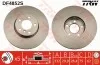 Диск тормозной TRW DF4852S (фото 1)