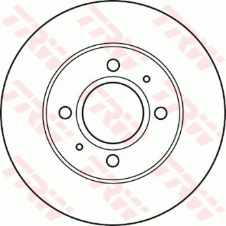 Тормозной диск TRW DF4892