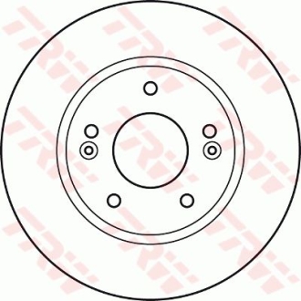 Гальмівний диск TRW DF4922