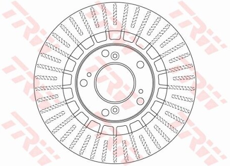 Гальмівний диск TRW DF6493