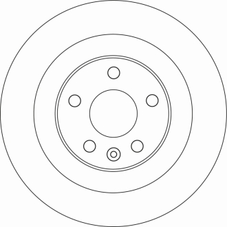 Тормозной диск TRW DF6588