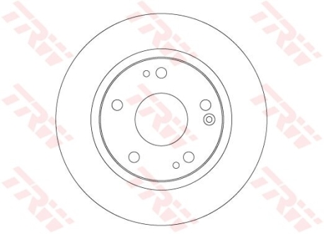 Тормозной диск TRW DF6704