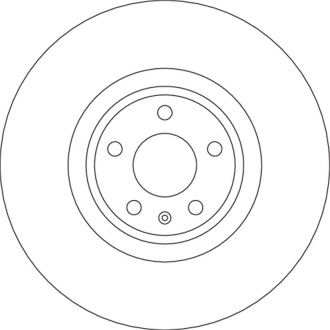 Гальмівний диск TRW DF6729S