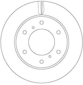 Гальмівний диск TRW DF6735