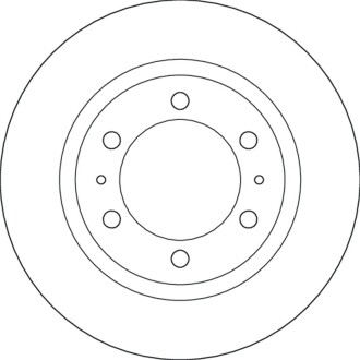 Гальмівний диск TRW DF6817S
