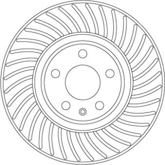 Гальмівний диск TRW DF6950S