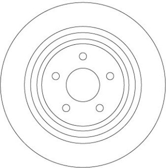 Гальмівний диск TRW DF6976