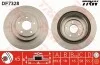 Диск гальмівний (1 шт.) Subaru Legacy/Forester "02-"07 "F TRW DF7328 (фото 2)