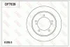 Диск гальмівний (1 шт.) SUZUKI Jimny "F D=289mm "98>> TRW DF7839 (фото 1)