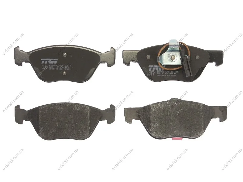Тормозные колодки, дисковые TRW GDB1445 (фото 1)