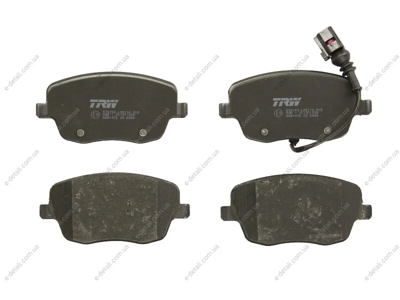 Колодки тормозные TRW GDB1472 (фото 1)