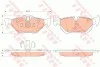 Комплект тормозных колодок, дисковый тормоз TRW GDB2050 (фото 1)
