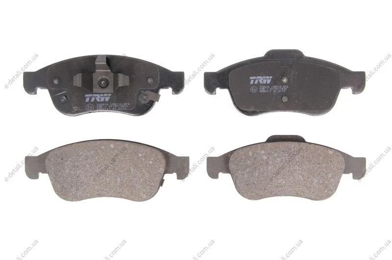 Тормозные колодки дисковые FIAT/JEEP 500X/Renegade "14>> TRW GDB2111 (фото 1)