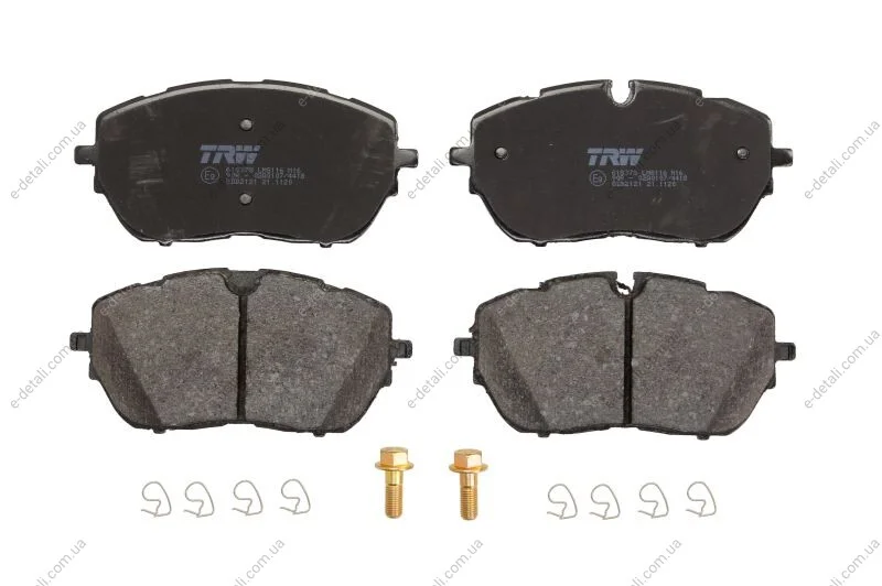 Тормозные колодки дисковые PEUGEOT 308/508 "F "13>> TRW GDB2121 (фото 1)