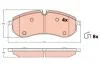 Гальмівні колодки дискові MAN/VW TGE/Crafter "R "16>> TRW GDB2382 (фото 1)