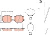 Гальмівні колодки, дискові TRW GDB2455 (фото 1)