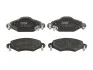 Тормозные колодки дисковые TOYOTA Yaris "F "99-05 (France made) TRW GDB3324 (фото 1)