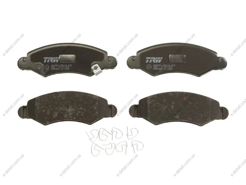 Тормозные колодки, дисковые TRW GDB3363 (фото 1)