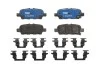 Тормозные колодки дисковые NISSAN Leaf (ZE0) Electric "R "10>> TRW GDB3508BTE (фото 1)