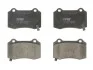 Тормозные колодки дисковые JEEP Grand Cherokee "R "10>> TRW GDB4171 (фото 1)