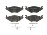 Гальмівні колодки дискові SEAT - VOLKSWAGEN Cordoba/Ibiza/Golf/Golf Van (Hatchback)/Jetta/Passat/Pa TRW GDB463 (фото 1)