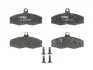 Тормозные колодки дисковые FORD (Europe) - SKODA Sierra/Sierra Cosworth/Favorit/Favorit-Freeway/Pick TRW GDB473 (фото 1)