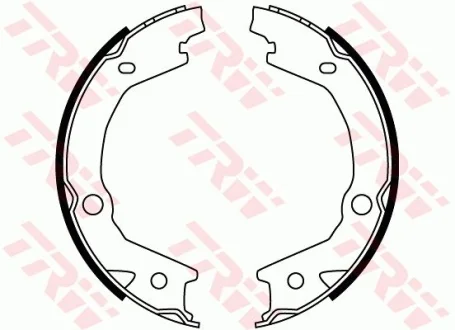 Колодки тормозные TRW GS8747