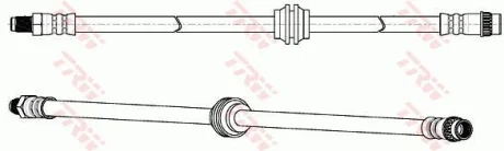Гальмівний шланг TRW PHB900