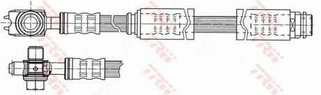 Тормозной шланг TRW PHD946