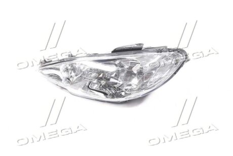 Фара лів. PEUGEOT 206 TYC 20-6156-05-2B