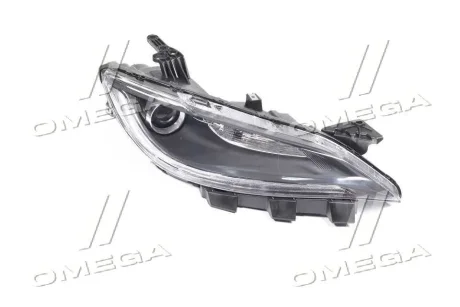 Фара права Chrysler 200 (15-) хром з ДХО TYC 20-9587-C0-1N