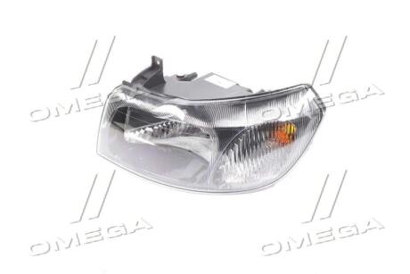 Фото фара левая Ford Transit, Tourneo (00-) H4 черная TYC 20-A066-A5-2B Фара левая Ford Transit, Tourneo (00-) H4 черная TYC 20-A066-A5-2B