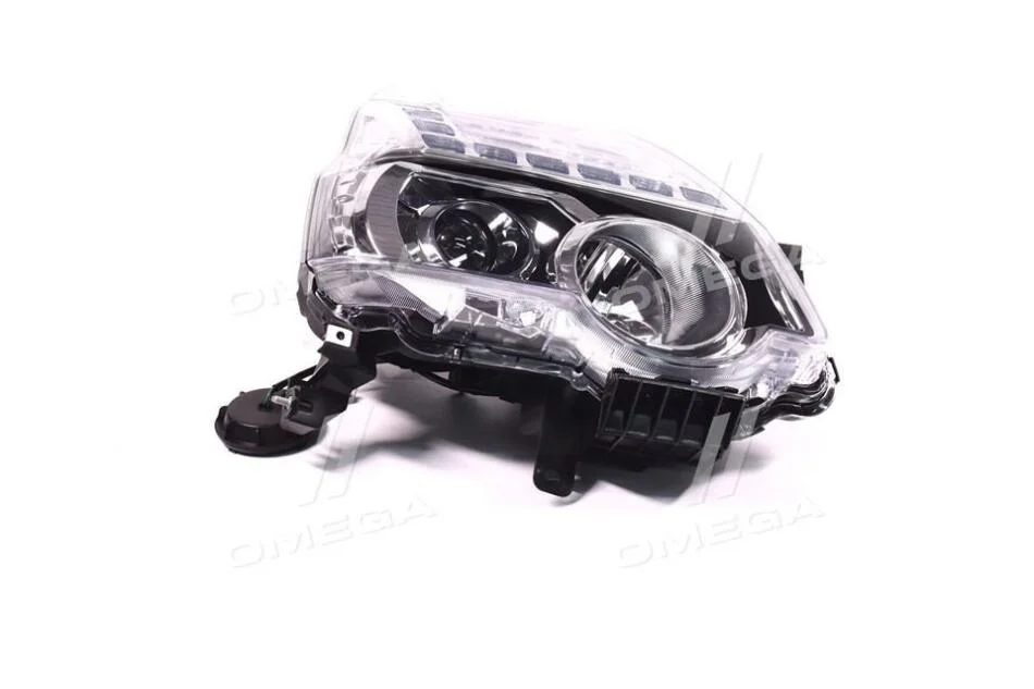 Фара права Nissan X-Trail (13-) лінза з коректором (20-E401-E5-2B) TYC 20E401E52B (фото 1)